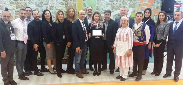EMİTT Fuarı'nda Kuzey Kıbrıs Standı İkinci Kez Birincilik Ödülü Aldı