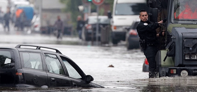 Fransa'da Sel Alarmı!