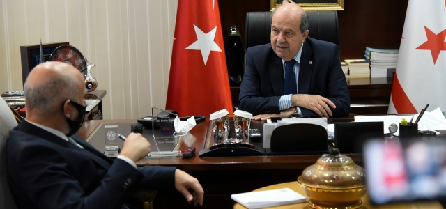 Cumhurbaşkanı Ersin Tatar, 5+1 toplantısına ilişkin TAK'ın sorularını yanıtladı
