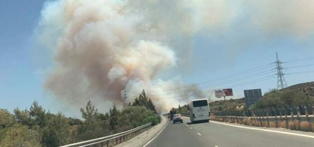 Güney Kıbrıs'ta üç noktada üç yangın