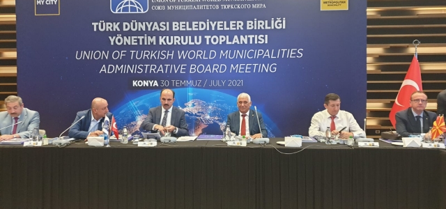Belediyeler Birliği Başkanı Özçınar, Türk Dünyası Belediyeler Birliği Toplantısı'na katıldı