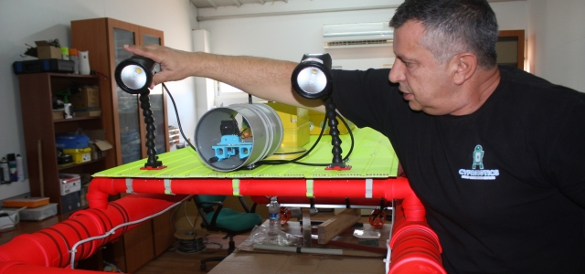 Kuzey Kıbrıs'ta bir robot üreticisi…