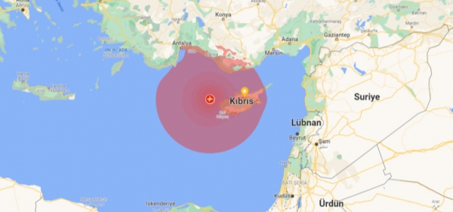 Kıbrıs'ta 6,4 şiddetinde deprem