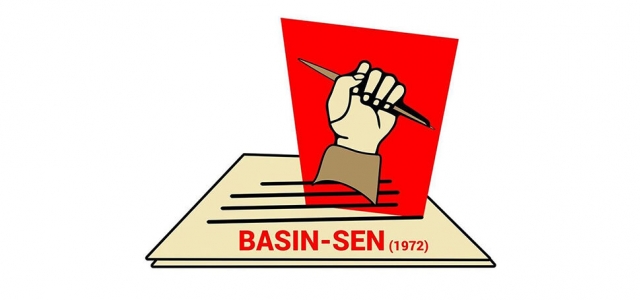 Basın-Sen Türkiye'de gazetecilerin eylemine destek belirtti