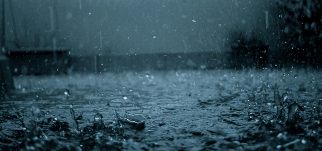 Boğaz'a  10 kg yağmur düştü
