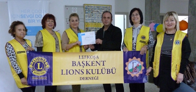 Lions Kulübü'nden SOS Çocukköyü'ne bağış