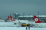 Kar nedeniyle Ercan-İstanbul arasındaki karşılıklı uçak seferleri iptal edildi