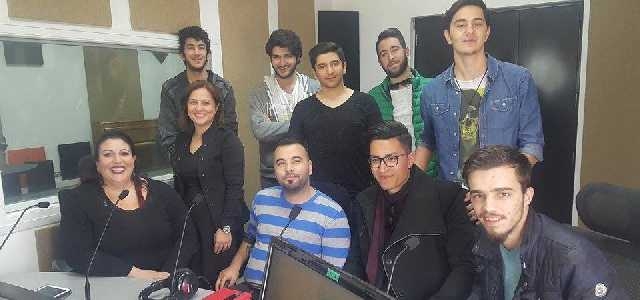 YDÜ Öğrencileri Radyo VATAN'ı ziyaret etti