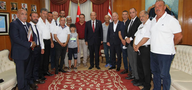 Tatar, Lefke Türk Spor Kulübünü Kabul Etti
