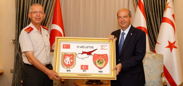 Cumhurbaşkanı Tatar: 'Hem havada hem karada hem de denizlerde güvenliği sağlayabilmek önemli”